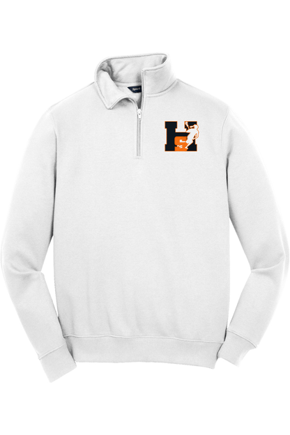 House of Sports LC Adult Embroidered Quarter-Zip Pullover Signature Lacrosse