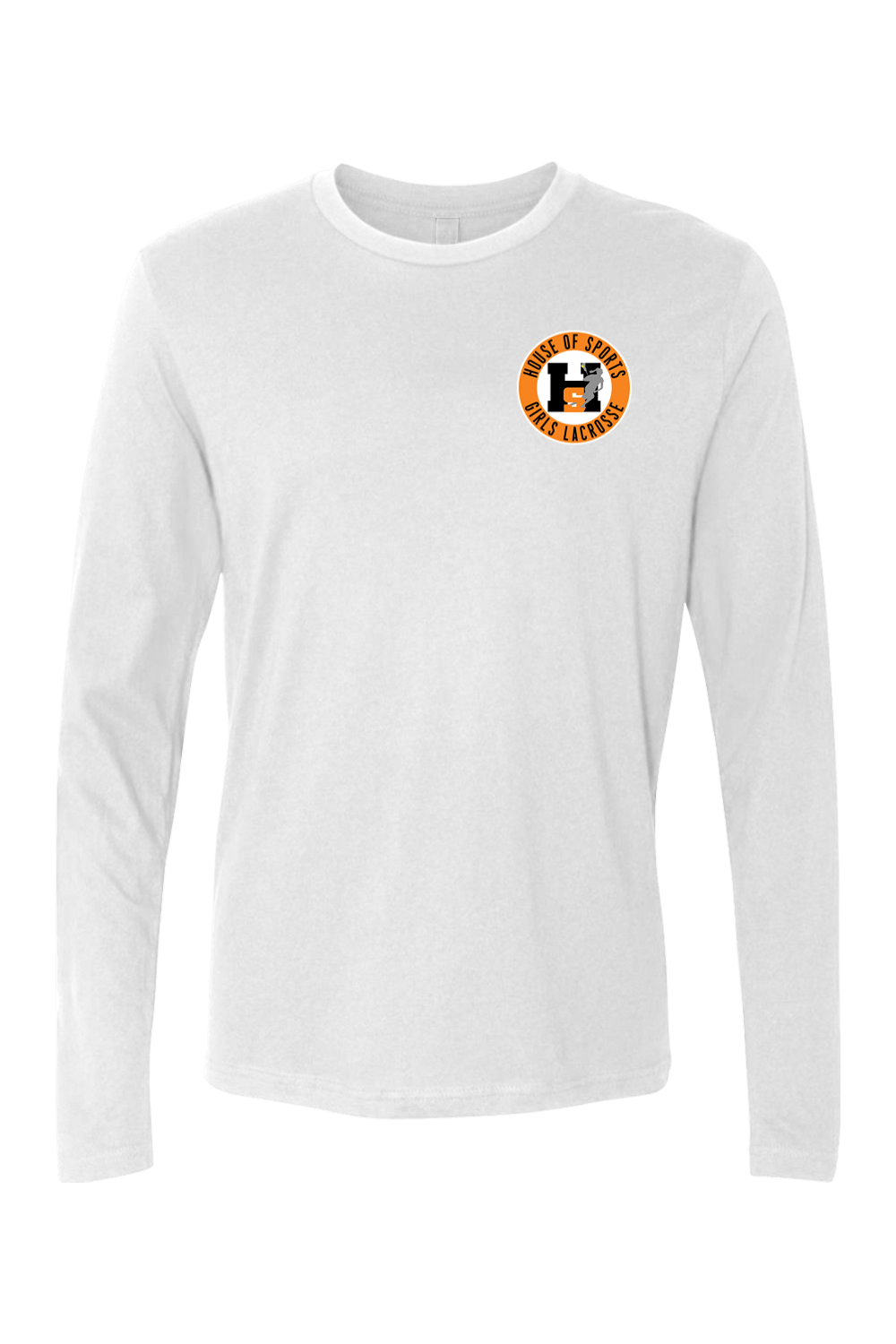 House of Sports LC Adult Long Sleeve T-Shirt Signature Lacrosse