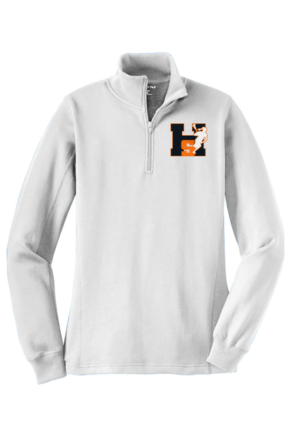 House of Sports LC Adult Women's Embroidered Quarter-Zip Pullover Signature Lacrosse