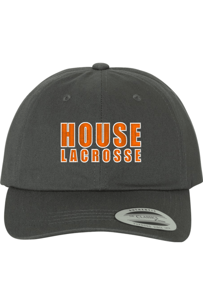 House of Sports LC Embroidered Dad Hat Signature Lacrosse