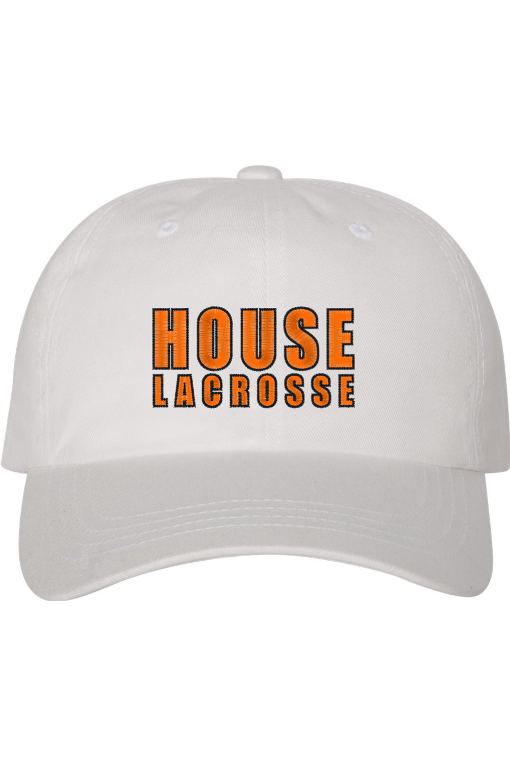 House of Sports LC Embroidered Dad Hat Signature Lacrosse