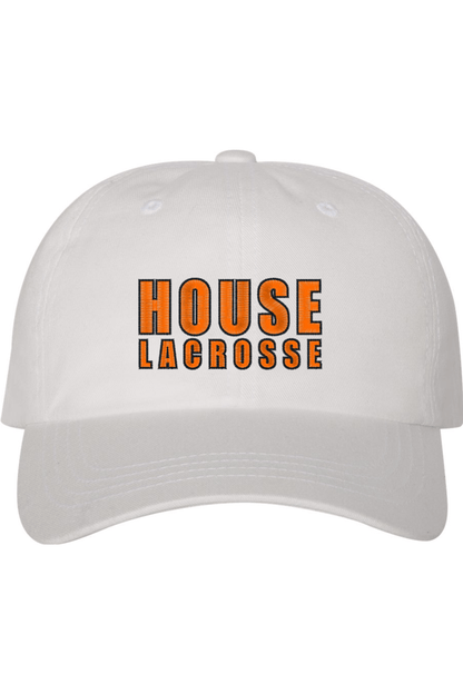 House of Sports LC Embroidered Dad Hat Signature Lacrosse