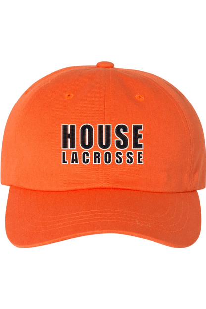 House of Sports LC Embroidered Dad Hat Signature Lacrosse