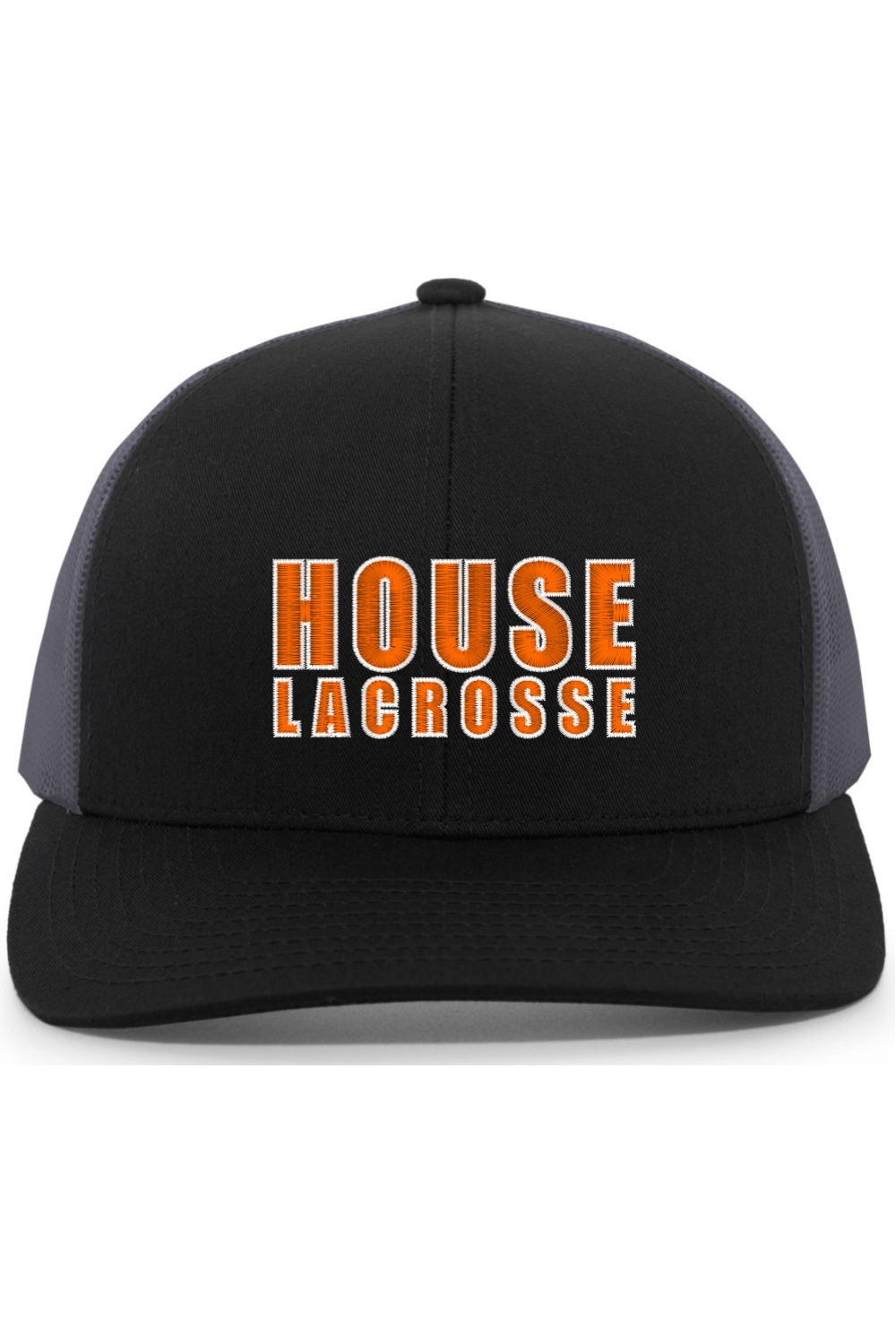 House of Sports LC Embroidered Trucker Hat Signature Lacrosse