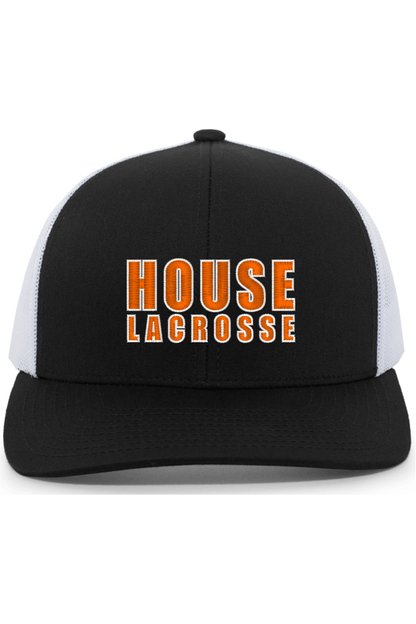 House of Sports LC Embroidered Trucker Hat Signature Lacrosse