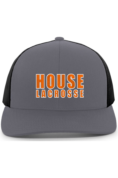 House of Sports LC Embroidered Trucker Hat Signature Lacrosse