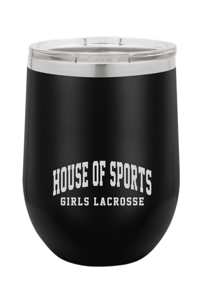 House of Sports LC Insulated Wine Tumbler Signature Lacrosse