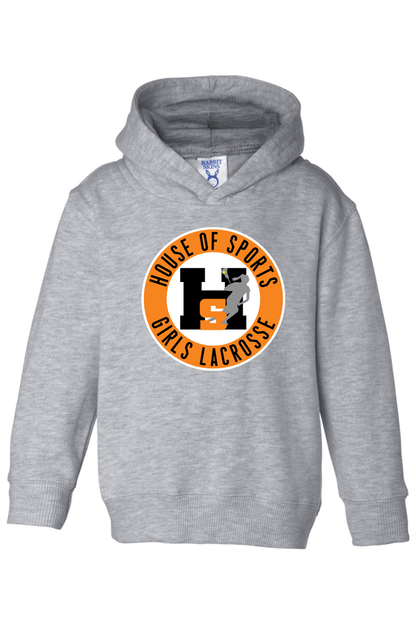 House of Sports LC Toddler Fleece Hoodie Signature Lacrosse