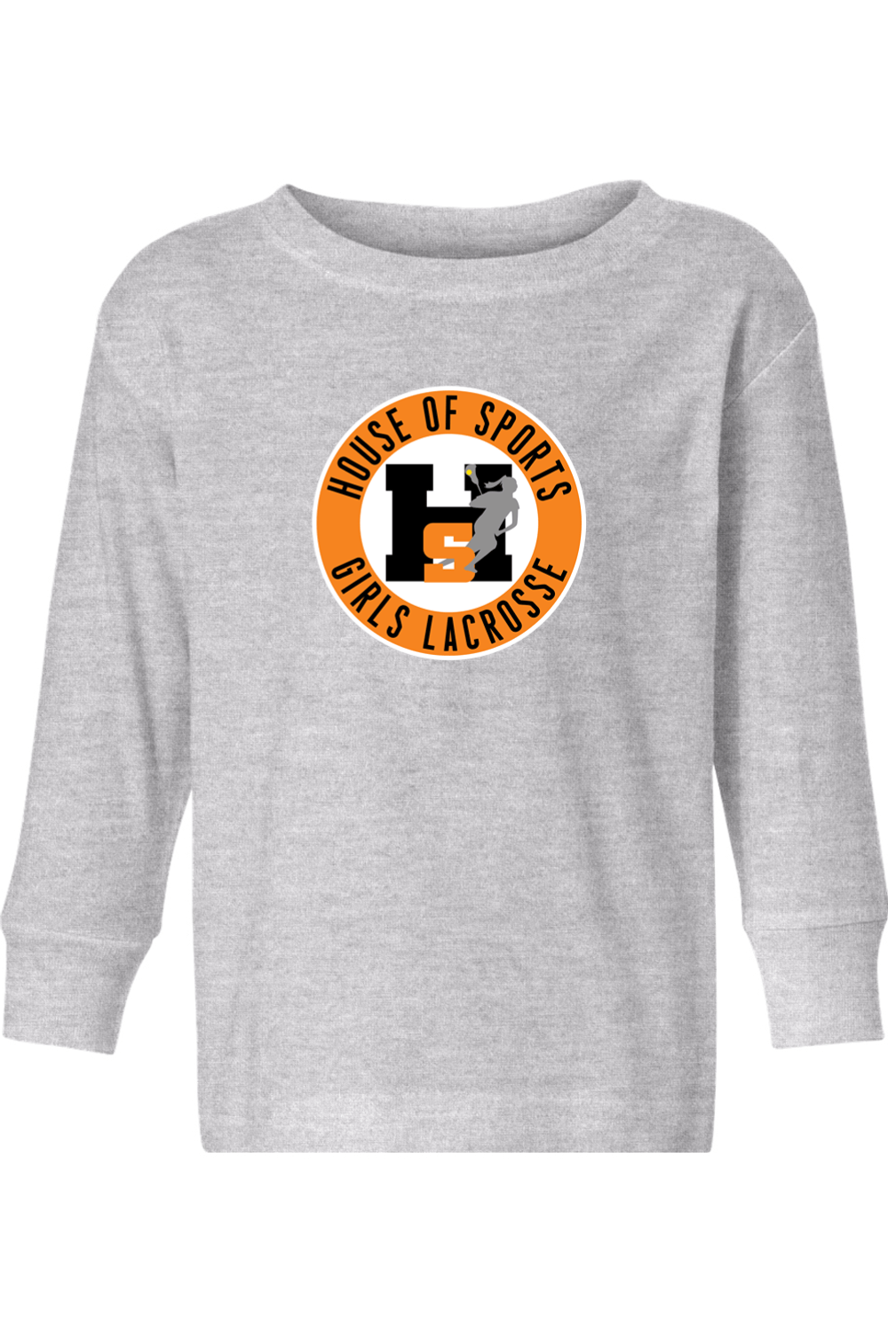 House of Sports LC Toddler Long Sleeve T-Shirt Signature Lacrosse