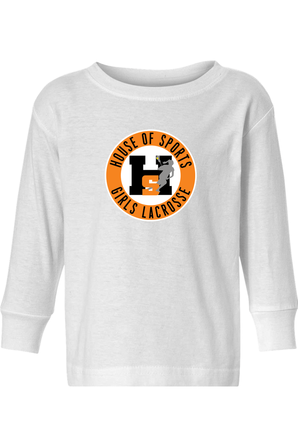 House of Sports LC Toddler Long Sleeve T-Shirt Signature Lacrosse