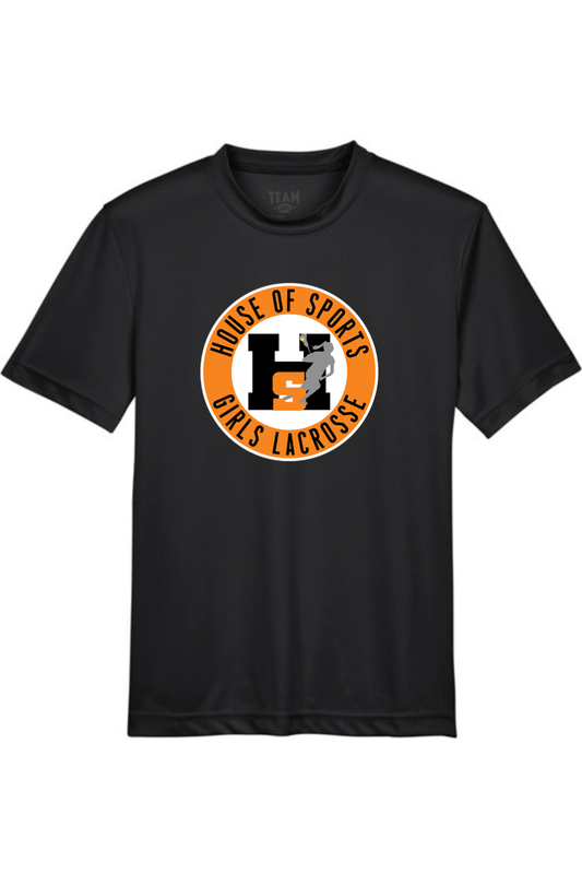 House of Sports LC Youth Athletic T-Shirt Signature Lacrosse