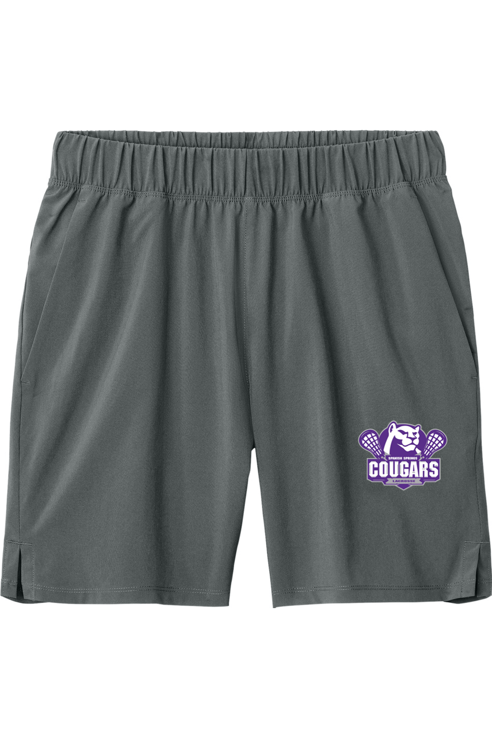 HS Cougars Adult Athletic Men's Shorts Signature Lacrosse