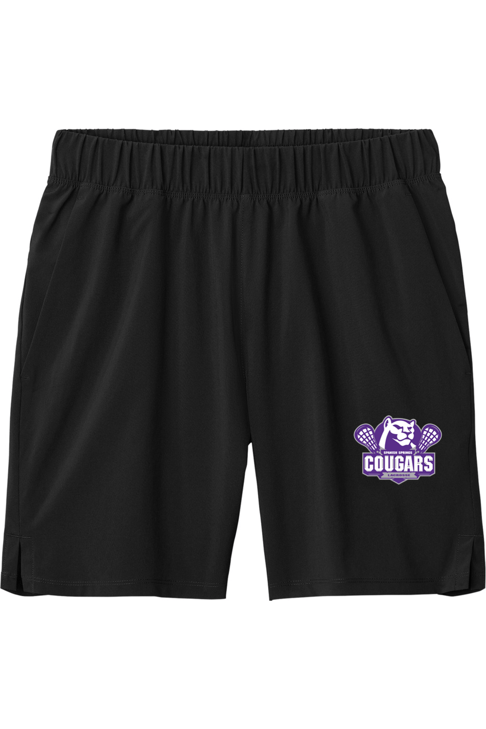 HS Cougars Adult Athletic Men's Shorts Signature Lacrosse