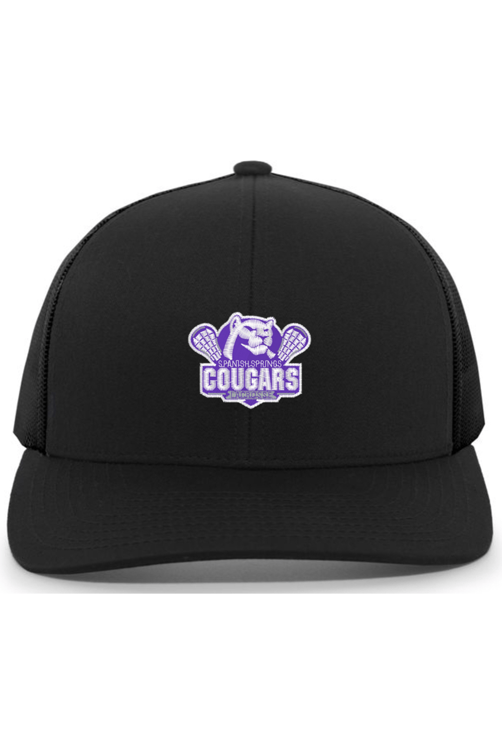 HS Cougars Embroidered Trucker Hat Signature Lacrosse
