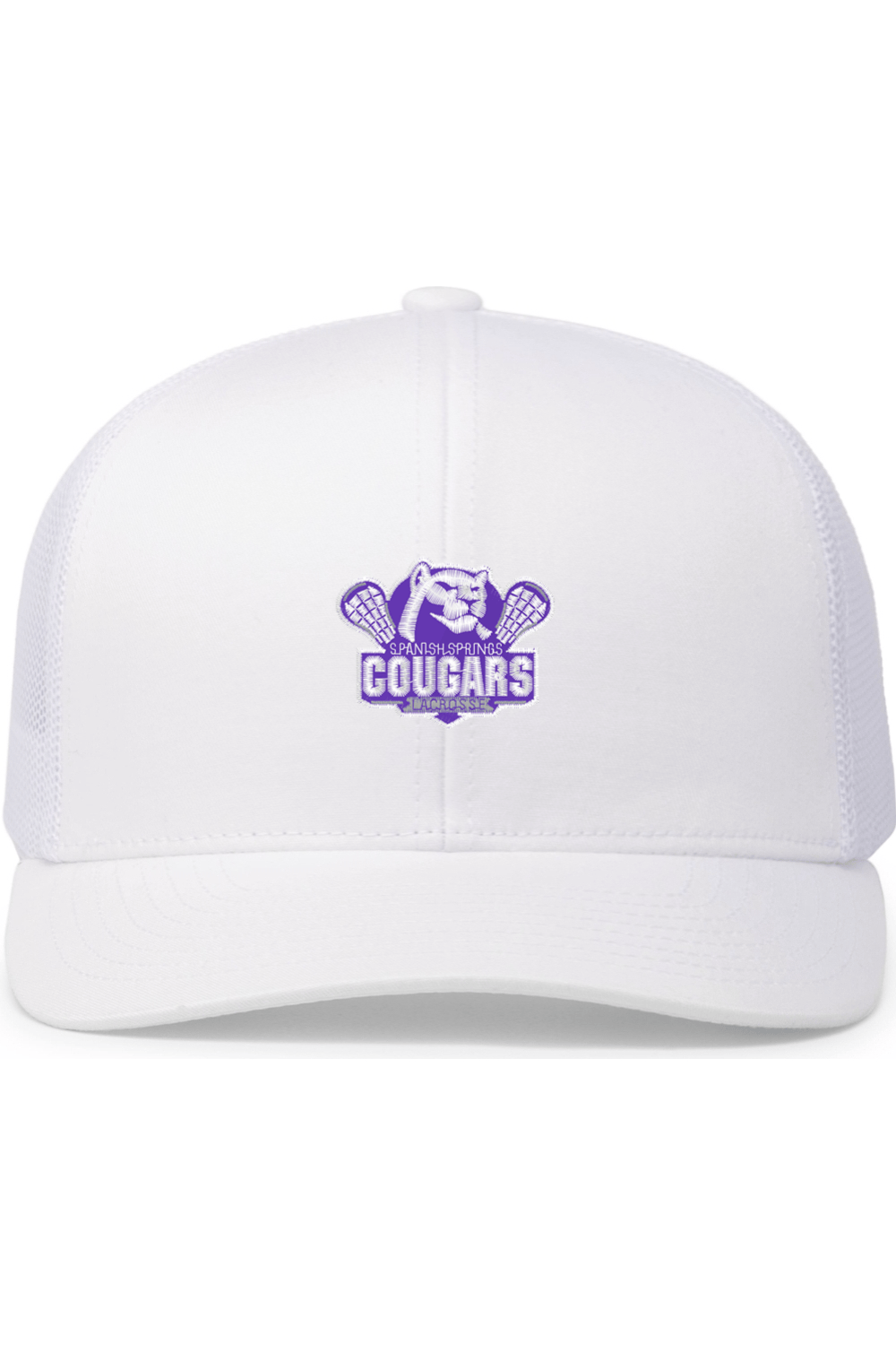 HS Cougars Embroidered Trucker Hat Signature Lacrosse