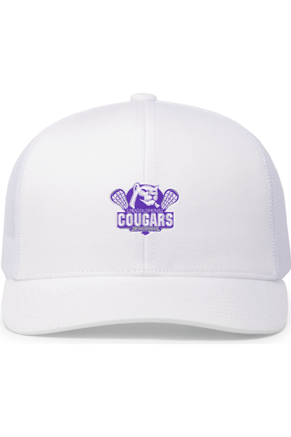 HS Cougars Embroidered Trucker Hat Signature Lacrosse