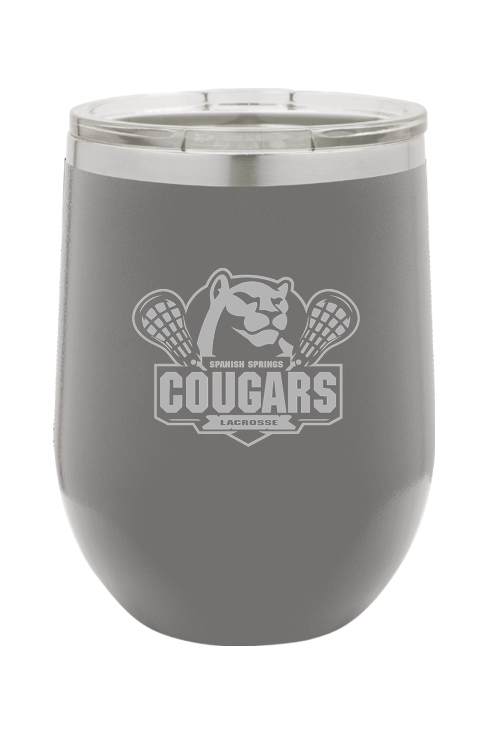 HS Cougars Insulated Wine Tumbler Signature Lacrosse
