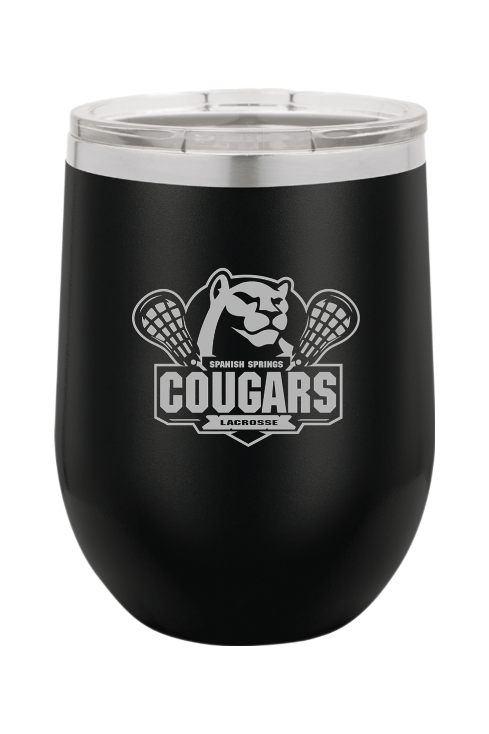 HS Cougars Insulated Wine Tumbler Signature Lacrosse