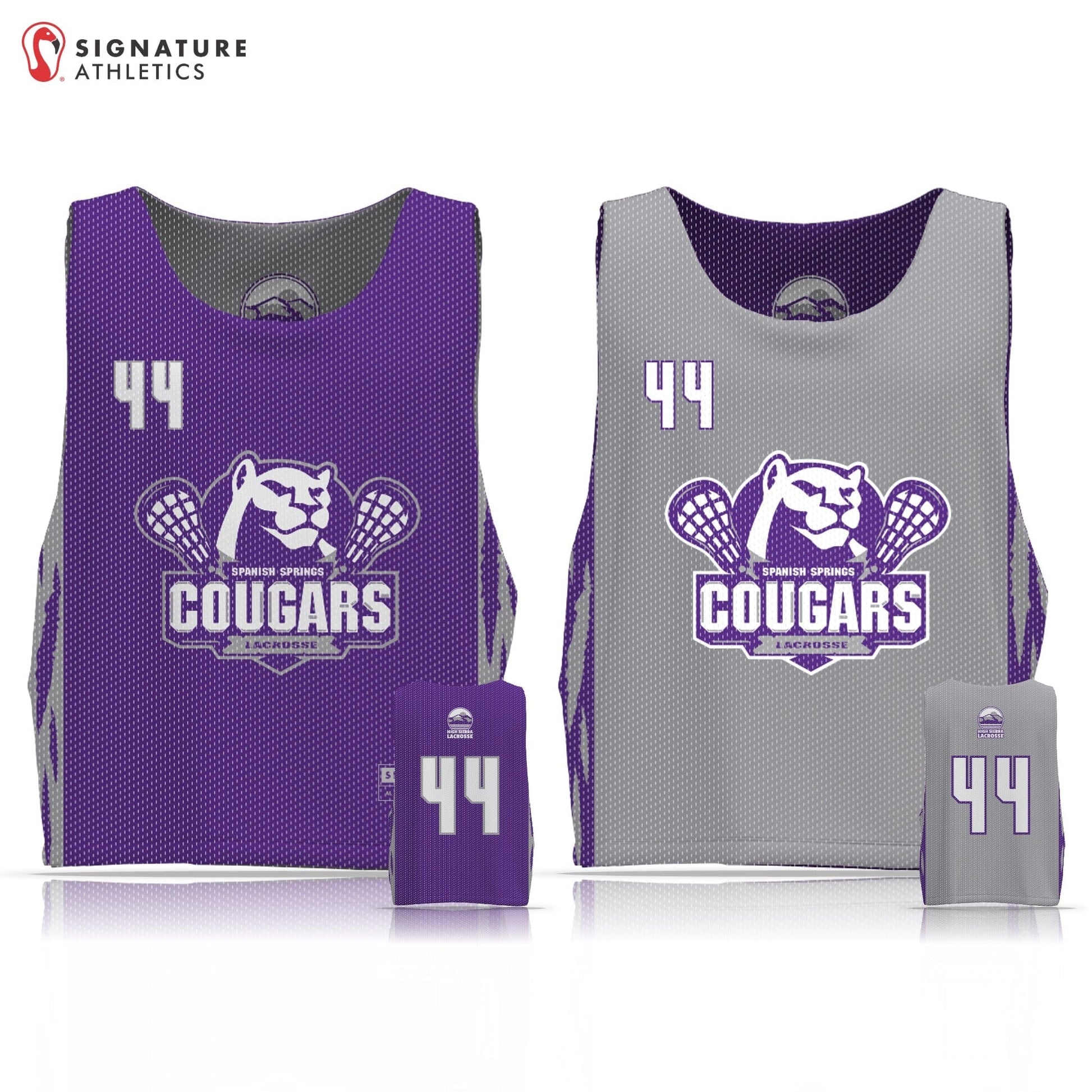 HS Cougars Men's 2 Piece Player Package Signature Lacrosse