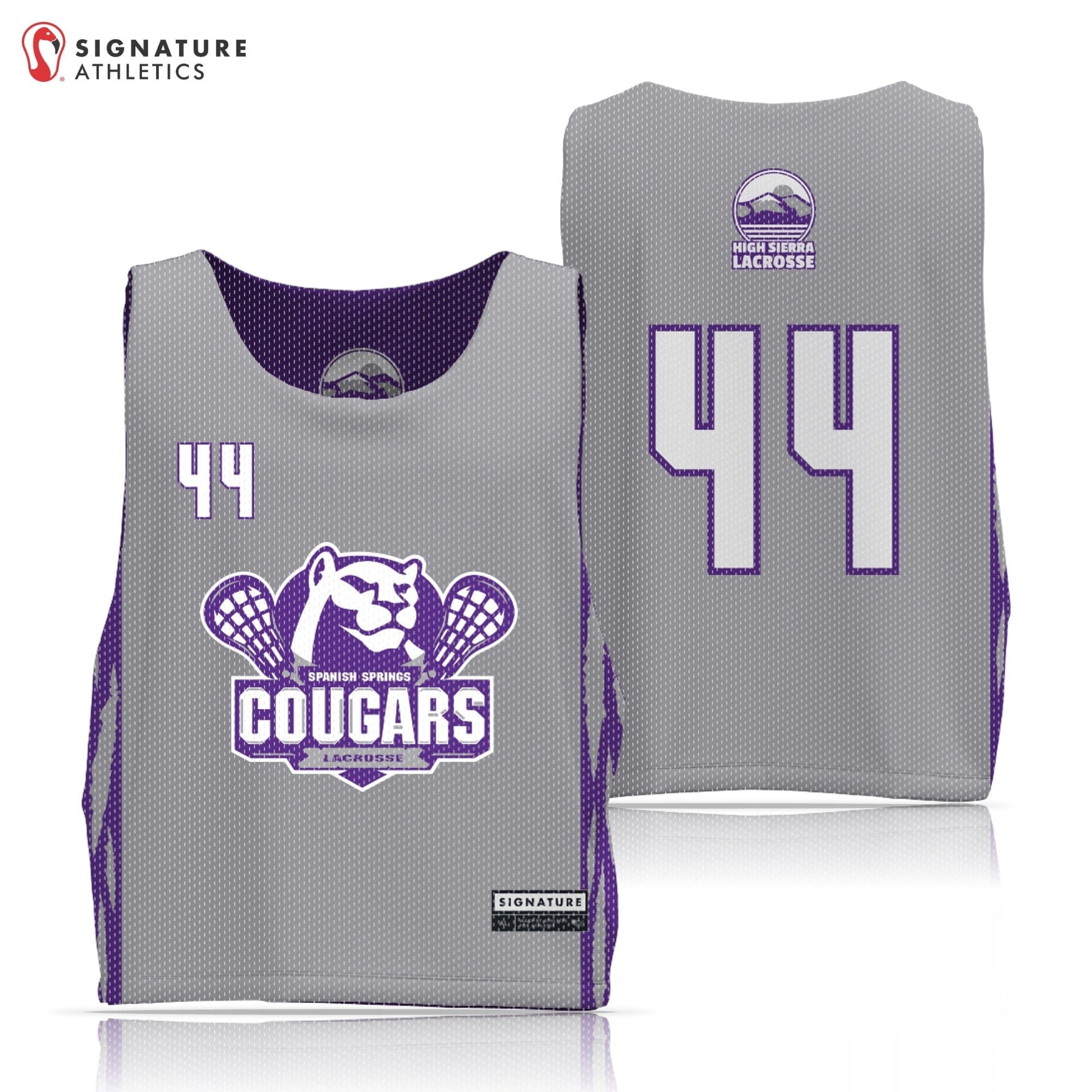HS Cougars Men's 2 Piece Player Package Signature Lacrosse