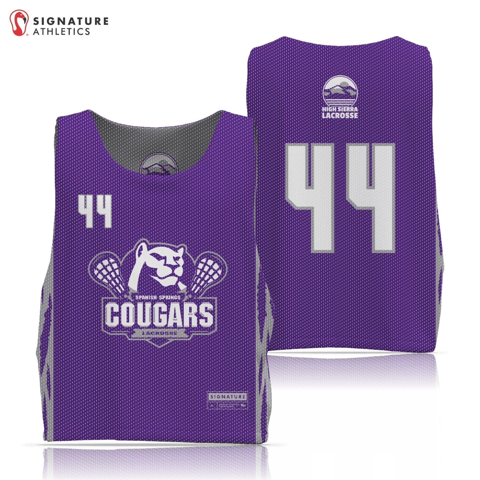 HS Cougars Men's 2 Piece Player Package Signature Lacrosse