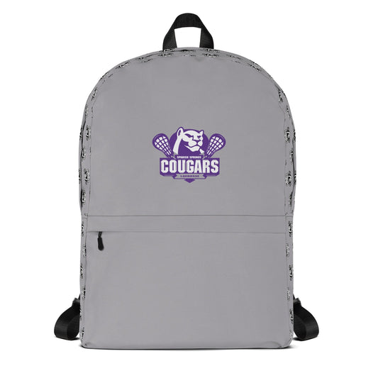HS Cougars Travel Backpack Signature Lacrosse