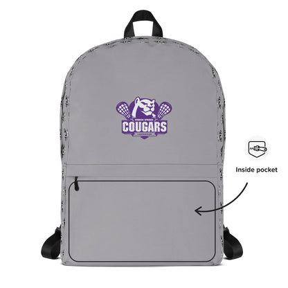 HS Cougars Travel Backpack Signature Lacrosse