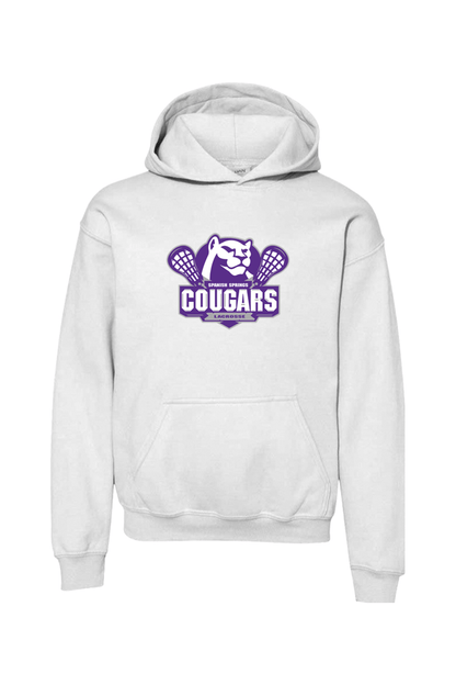 HS Cougars Youth Hoodie Signature Lacrosse