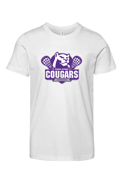 HS Cougars Youth Lifestyle T-Shirt Signature Lacrosse