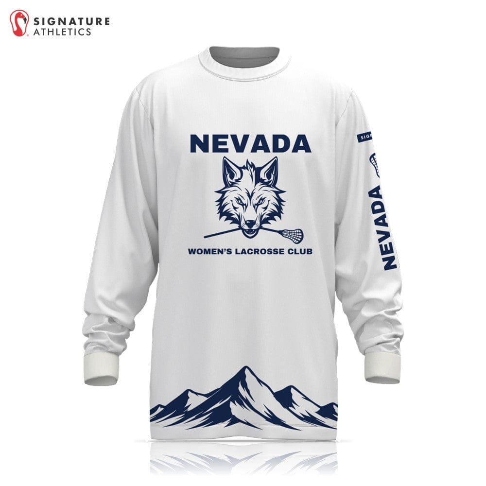 HS Nevada Men's Long Sleeve Player Tech Tee Signature Lacrosse