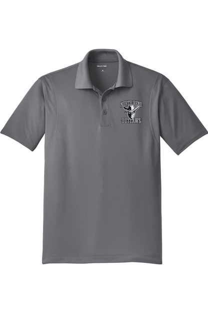 HS Outlaws Adult Embroidered Athletic Polo Signature Lacrosse