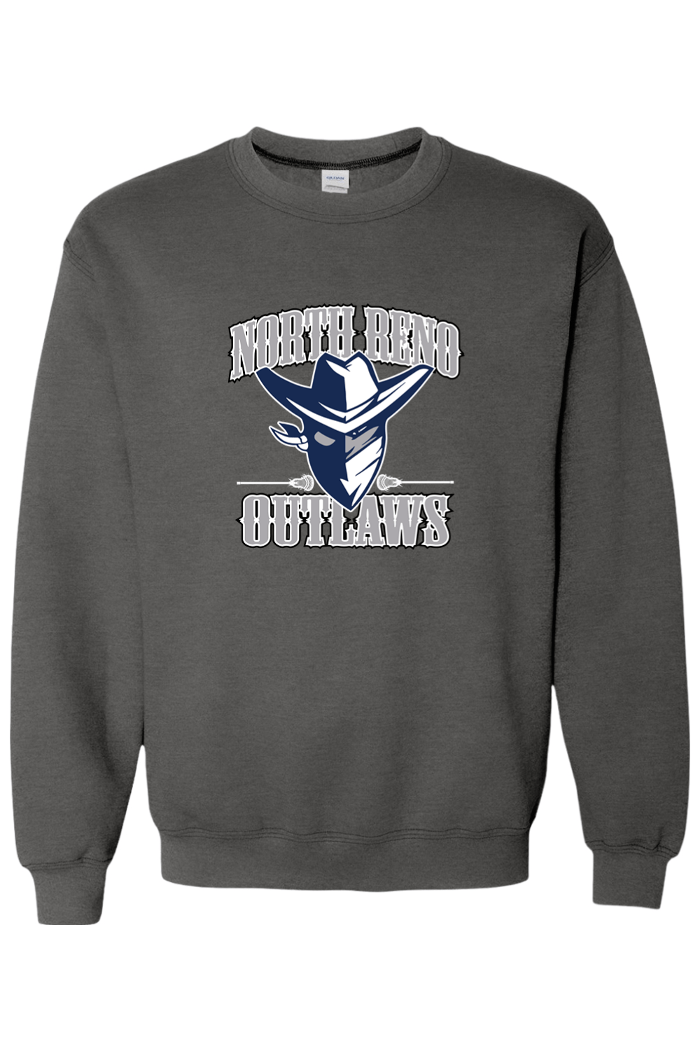 HS Outlaws Adult Heavyweight Sweatshirt Signature Lacrosse