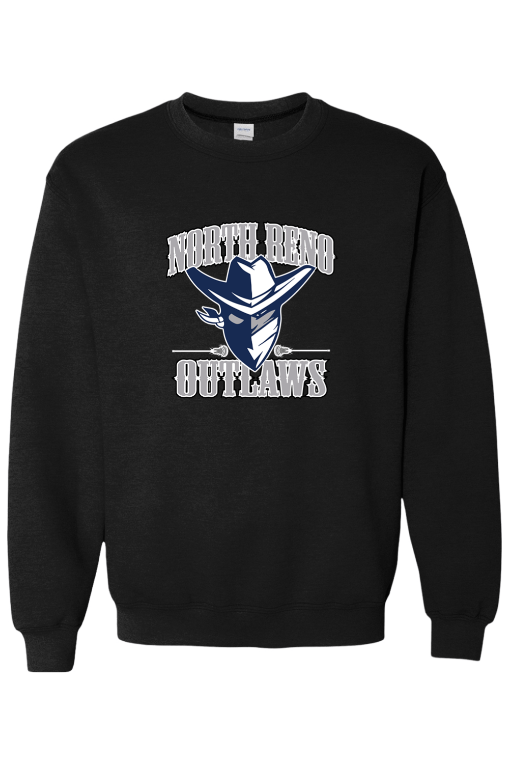 HS Outlaws Adult Heavyweight Sweatshirt Signature Lacrosse