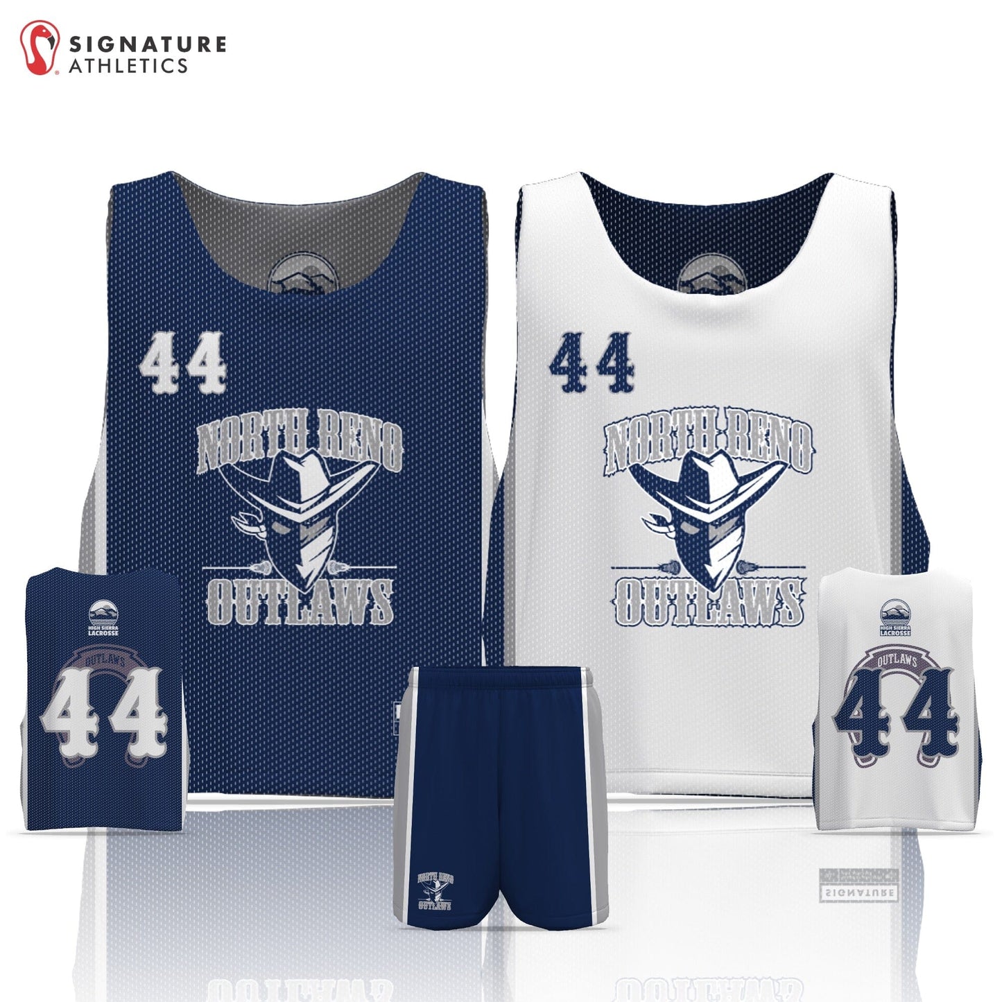 HS Outlaws Men's 2 Piece Player Package Signature Lacrosse