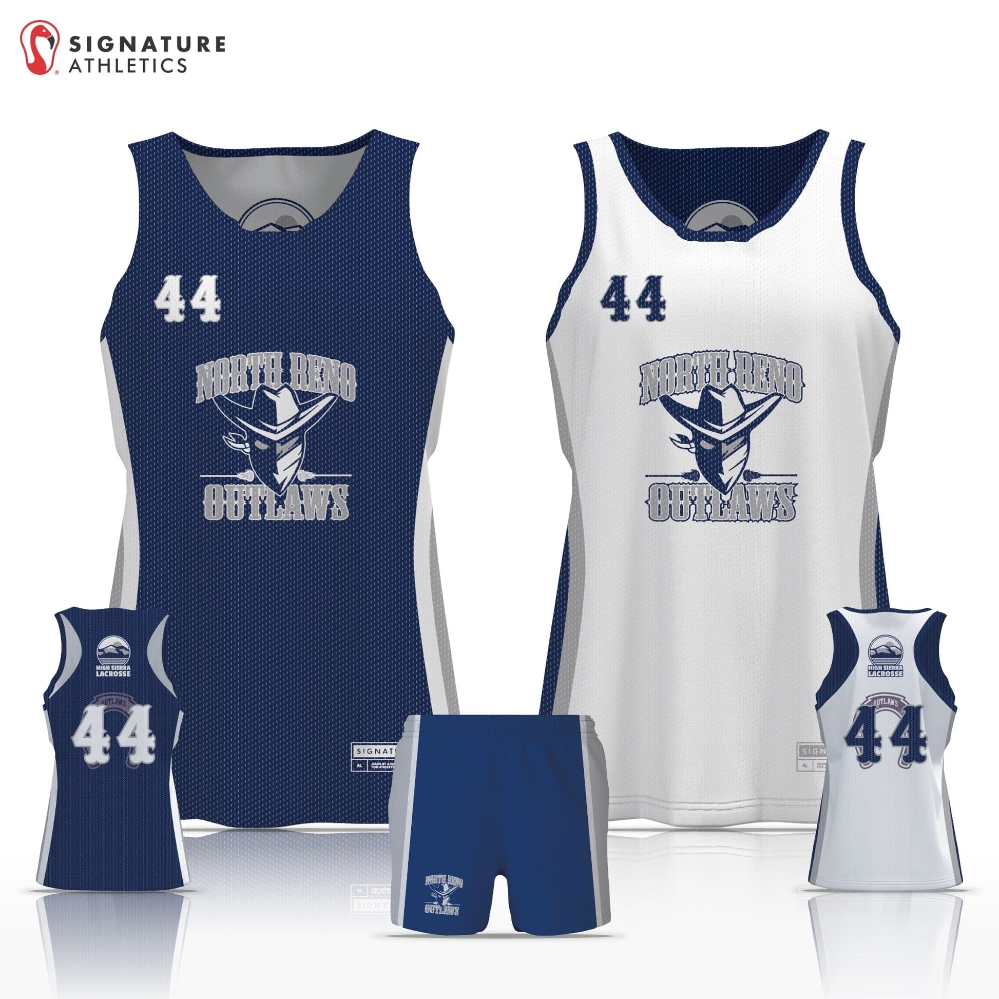 HS Outlaws Women's 2 Piece Player Package Signature Lacrosse