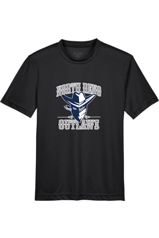 HS Outlaws Youth Athletic T-Shirt Signature Lacrosse
