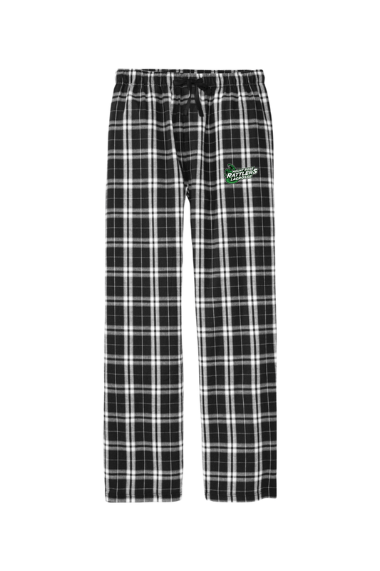 HS Rattlers Adult Men's Flannel Plaid Pants Signature Lacrosse