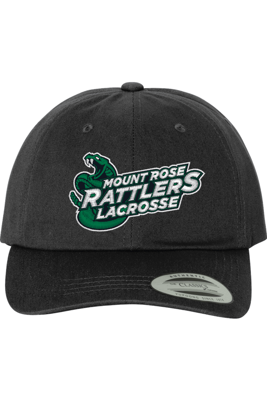 HS Rattlers Embroidered Dad Hat Signature Lacrosse