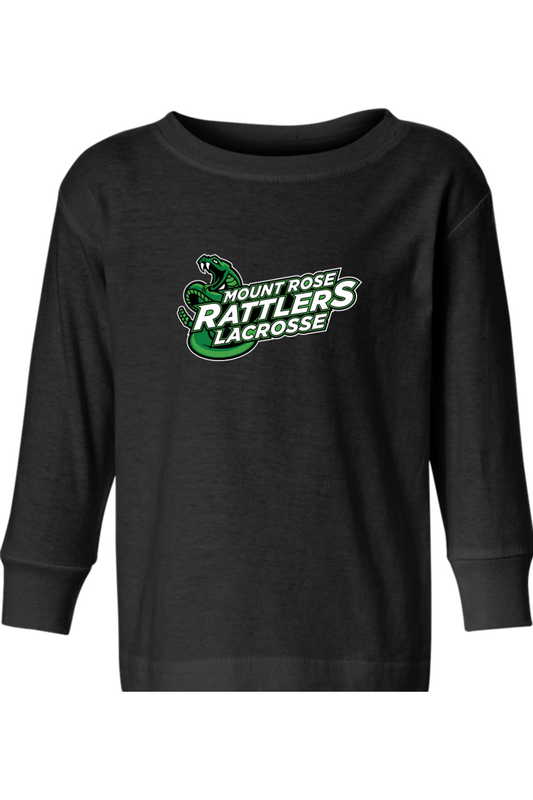 HS Rattlers Toddler Long Sleeve T-Shirt Signature Lacrosse