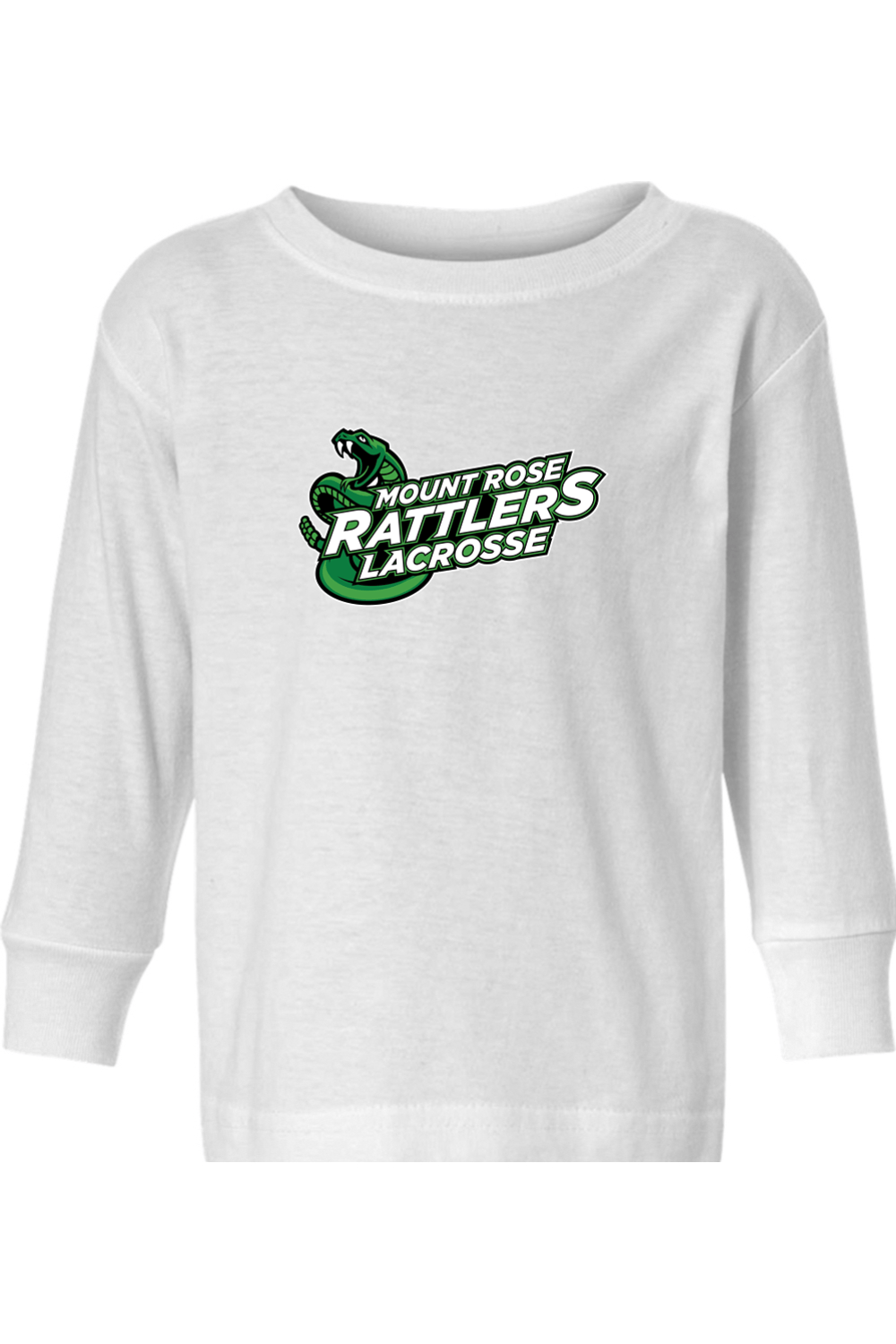 HS Rattlers Toddler Long Sleeve T-Shirt Signature Lacrosse