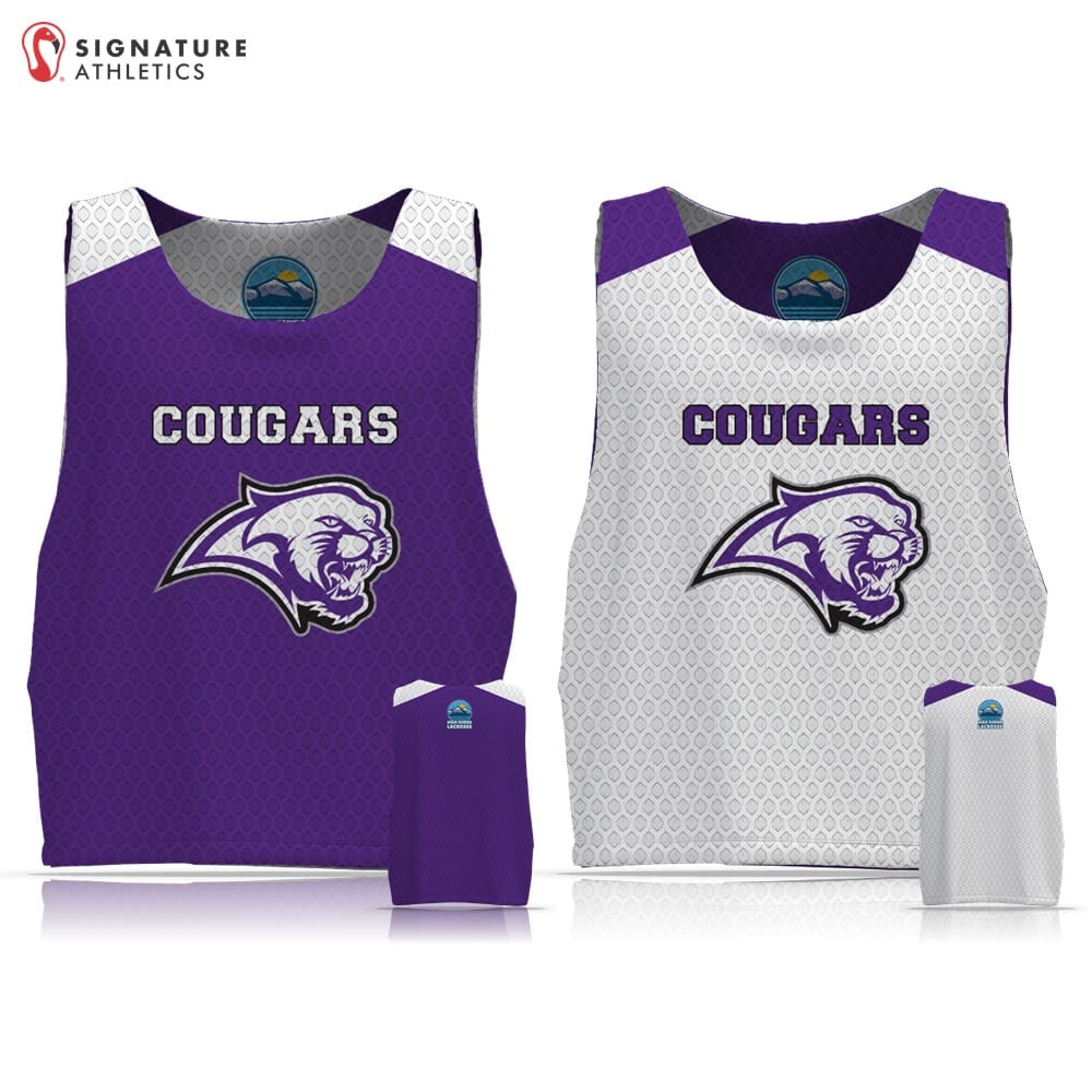 HS Spanish Springs Cougars Men's Practice Pinnie Signature Lacrosse