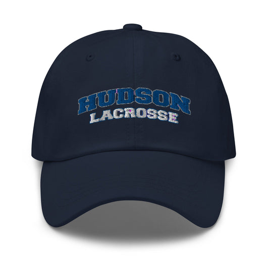 Hudson Lacrosse Adult Dad Hat Signature Lacrosse