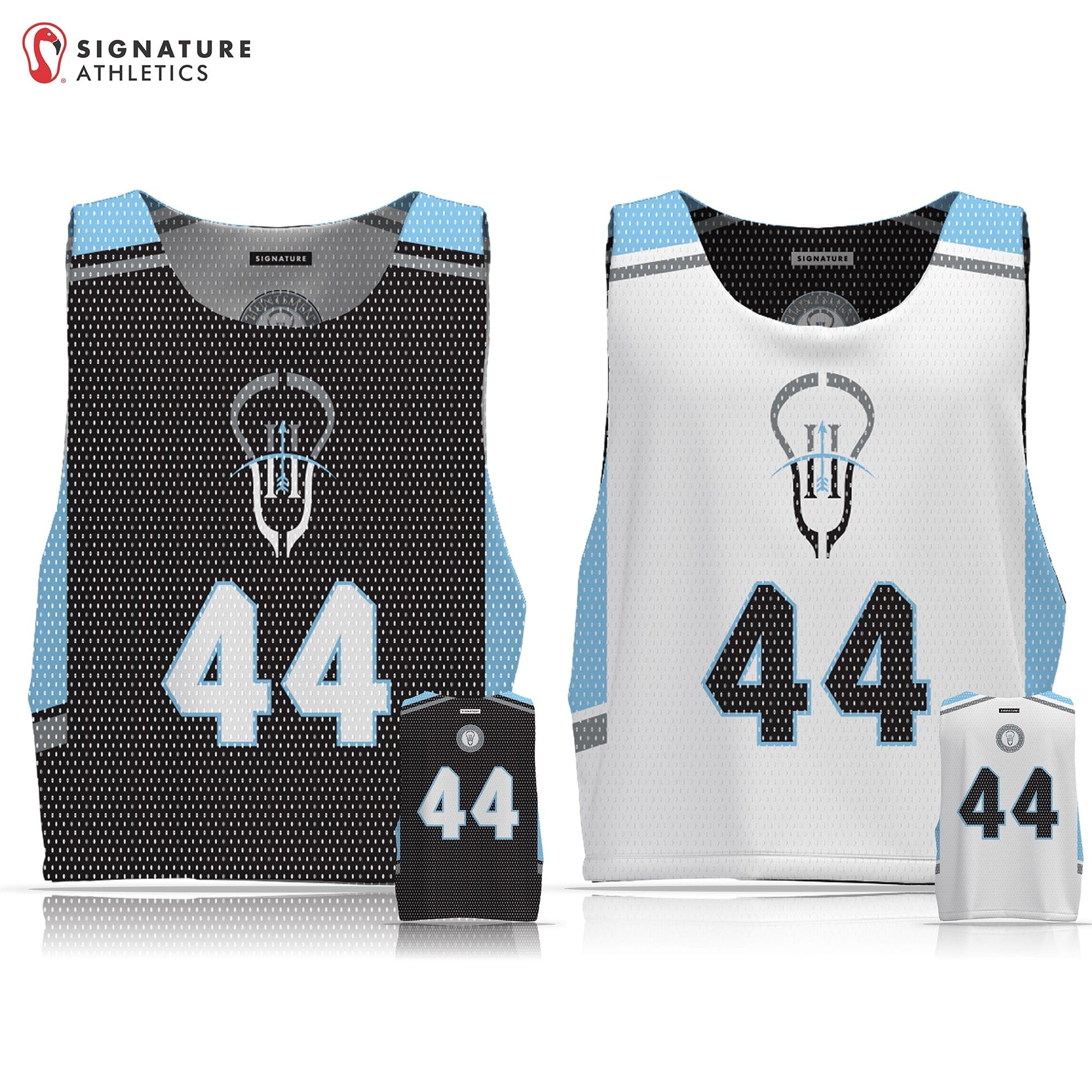 Huntsman Lacrosse Men's Reversible Pinnie: Huntsman Signature Lacrosse