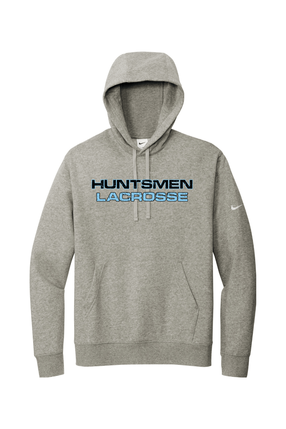 Huntsmen Lacrosse Club Fleece Sleeve Swoosh Pullover Hoodie Signature Lacrosse