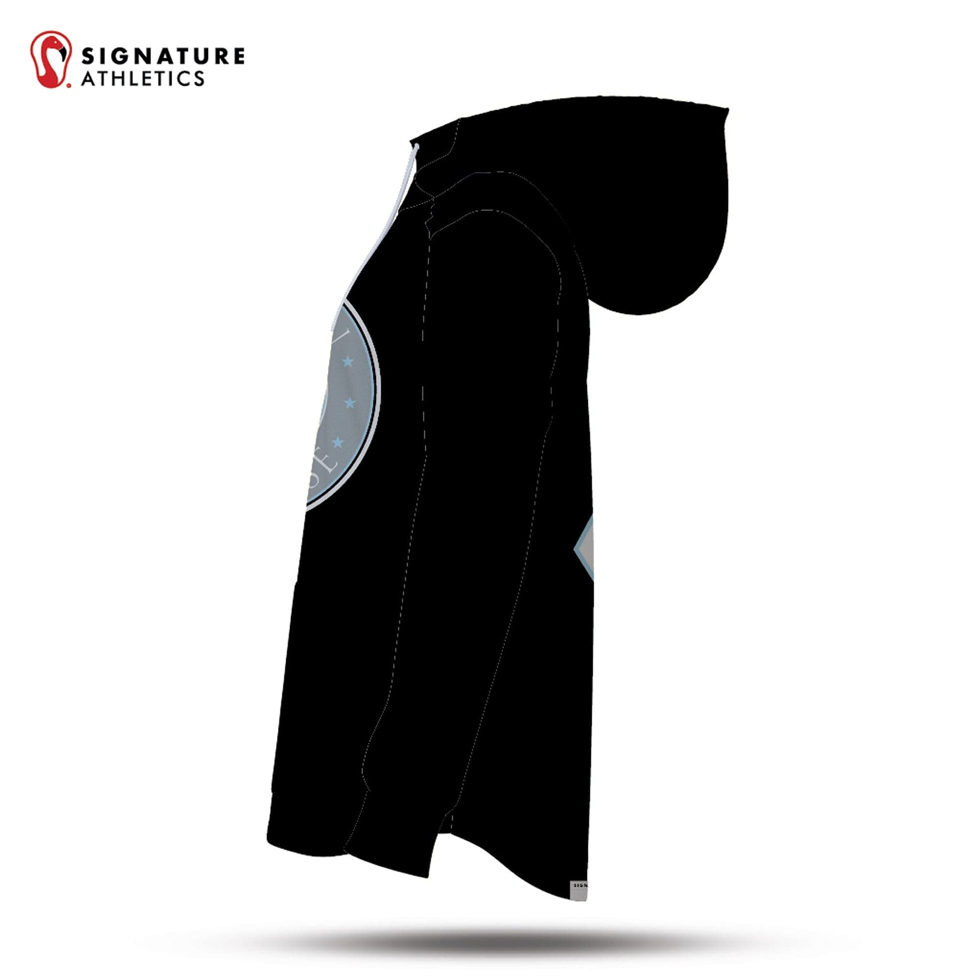 Huntsmen Lacrosse Men's Pro Dye Sub Scuba Hoodie Signature Lacrosse