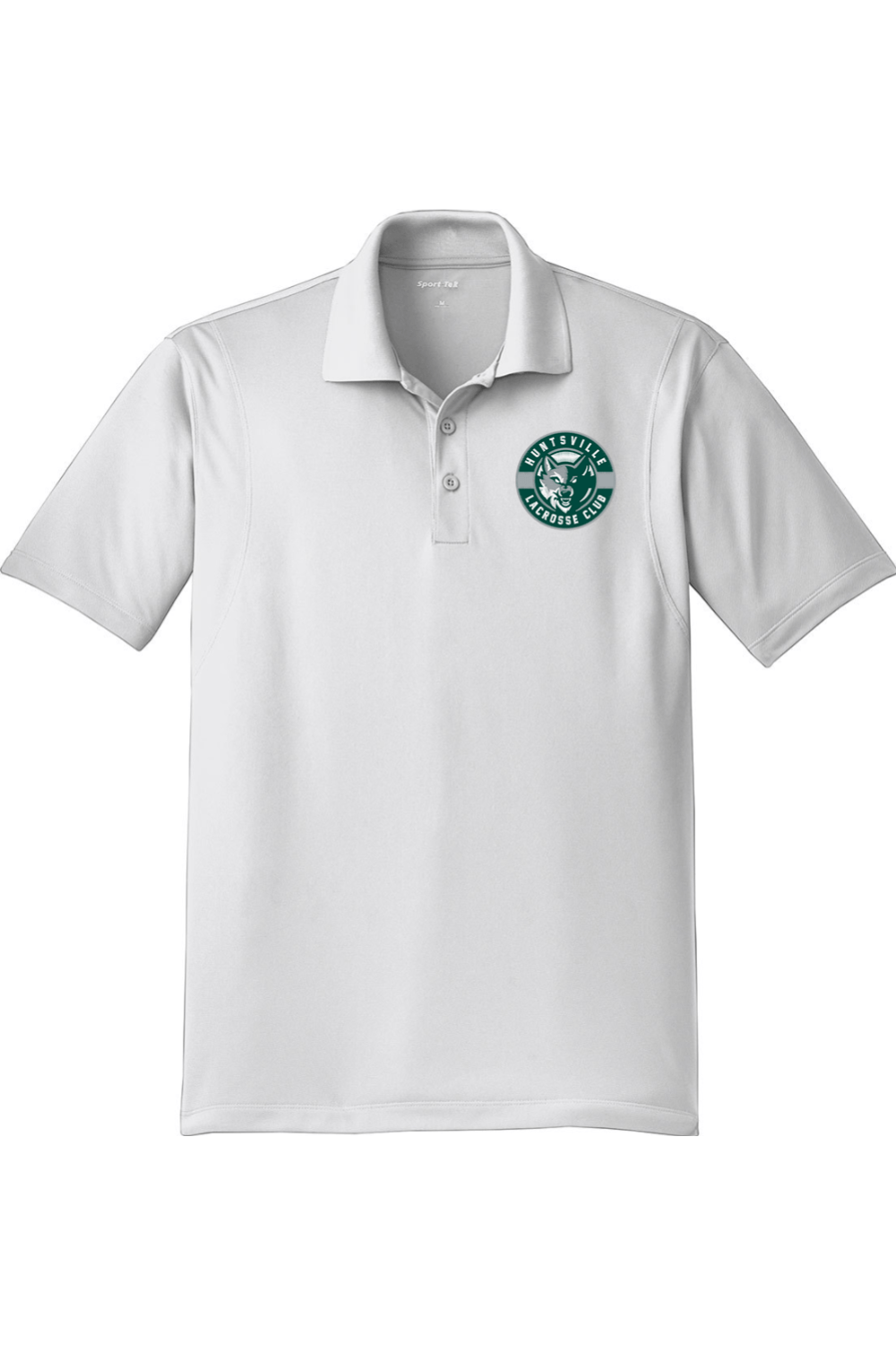 Huntsville Lacrosse Adult Embroidered Athletic Polo Signature Lacrosse