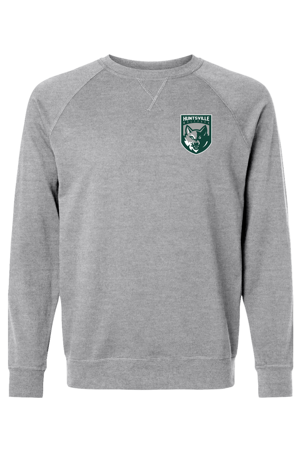 Huntsville Lacrosse Adult Heavyweight Raglan Long Sleeve Signature Lacrosse