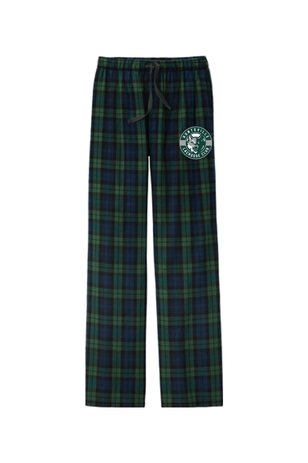 Huntsville Lacrosse Adult Men's Flannel Plaid Pants Signature Lacrosse