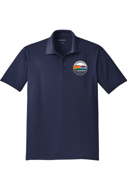 IC Imagine Adult Embroidered Athletic Polo Signature Lacrosse