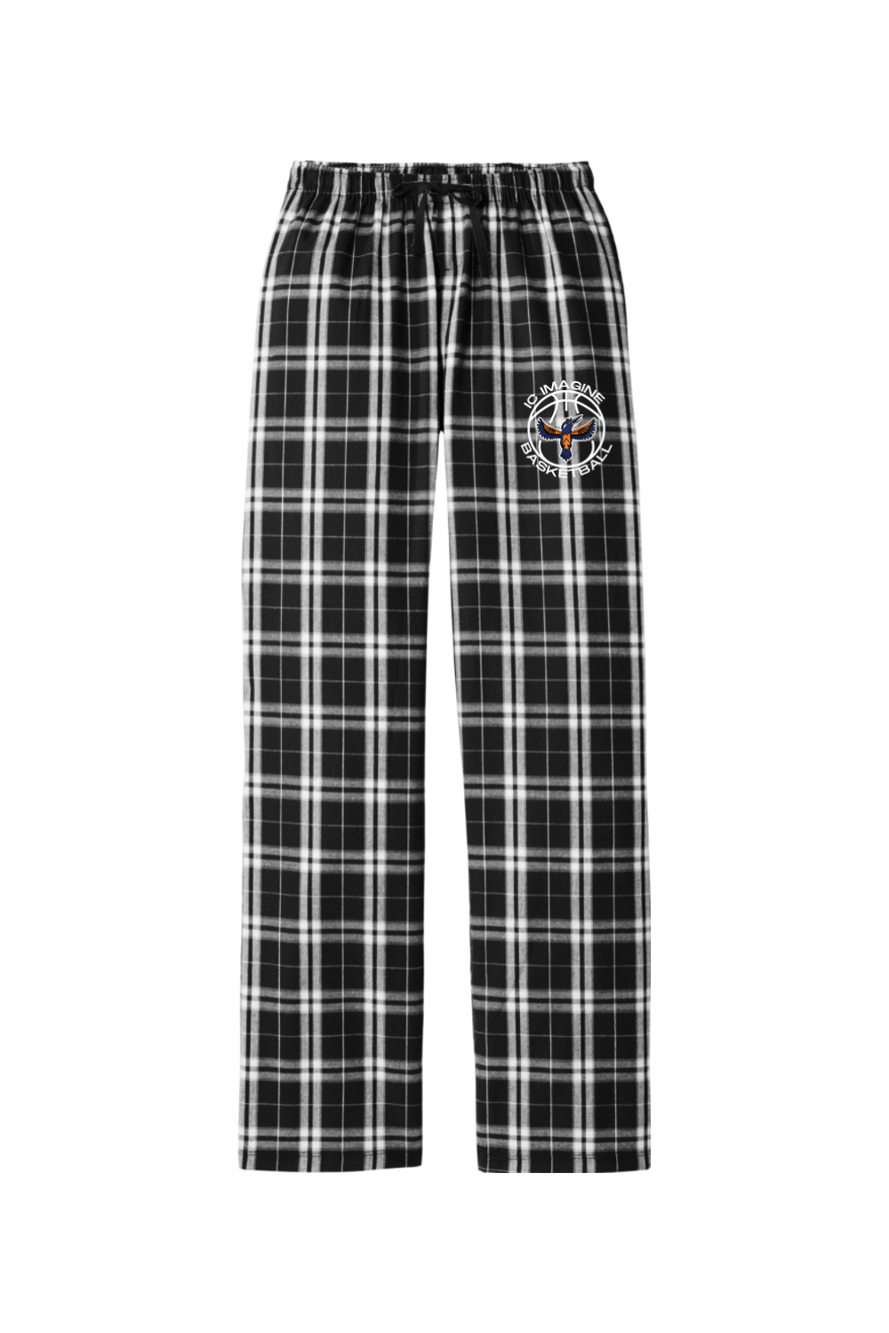 IC Imagine Basketball Adult Women's Flannel Plaid Pants Signature Lacrosse